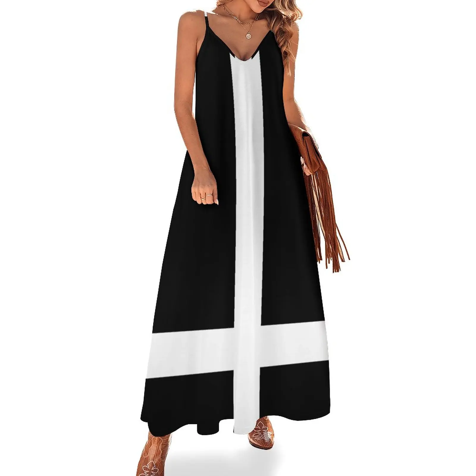 

New Mod, White Cross Sleeveless Dress sexy dress for women Dresses gala summer dress womens 2023