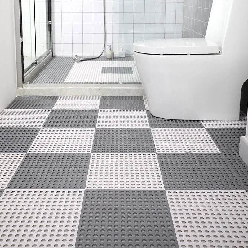 Anti-slip Splicing Floor Mat Bath Mats Toilet Shower Bathroom Kitchen Joint Mat  Rug Shower Bath Mat Carpet Hydrophobic Rug - Bath Mats - AliExpress