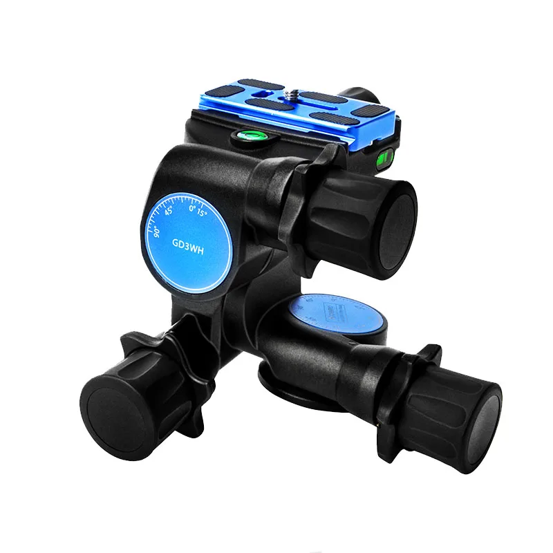 Benro GD3WH Three-dimensional Gear Head PTZ Magnesium Alloy SLR Photography Tripod Panoramic Photography Head Three-way Precise