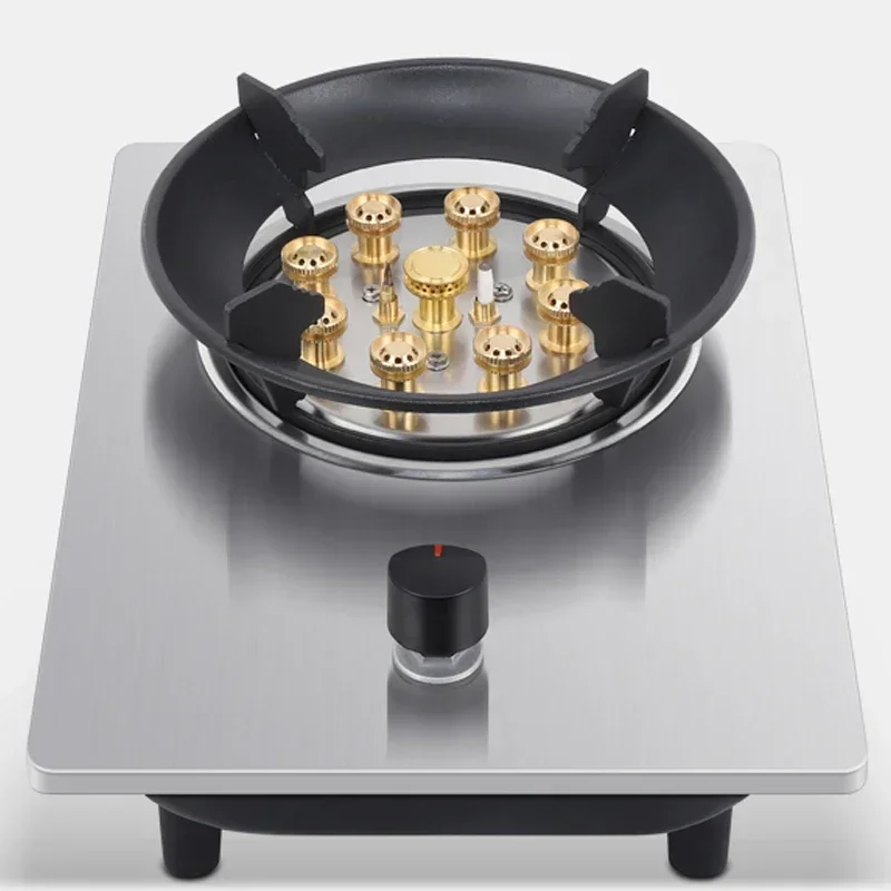 5.2KW Gas Stove Single stove Liquefied petroleum gas Desktop embedded Single natural gas gas stove Household fierce fire 2