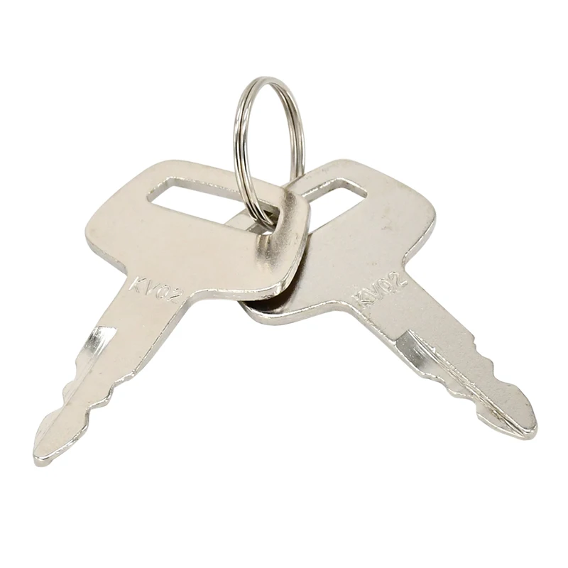 719-10306002 Ignition Keys 5Pcs compatible with Kato Excavator & Heavy Equipment