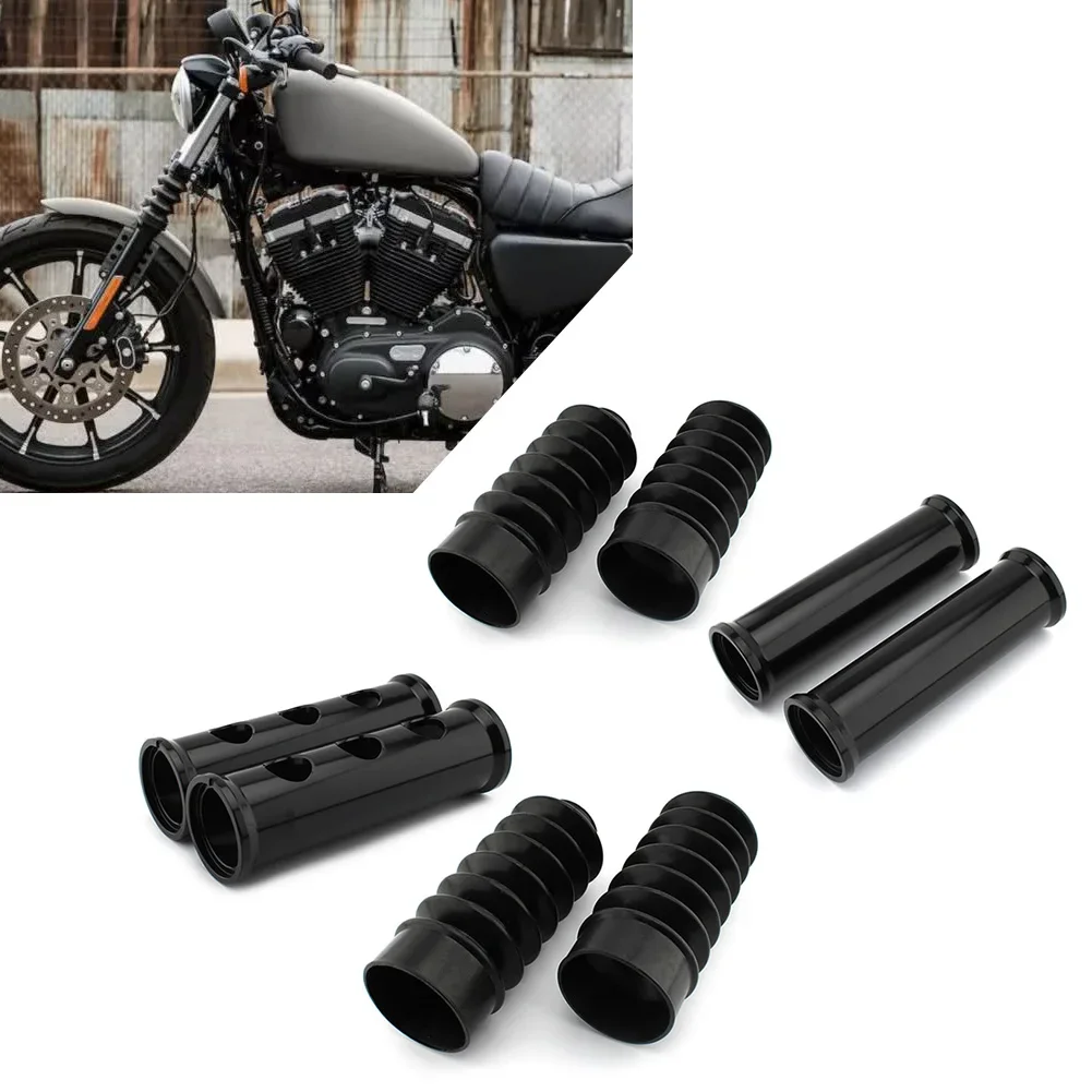 

4 шт./комплект, амортизаторы для передней вилки мотоцикла Harley Davidson Sportster 883 1200 2000-2021