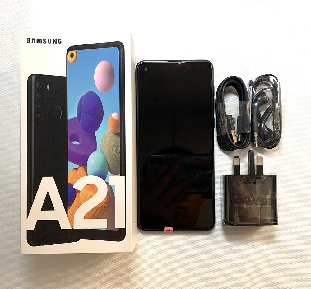 iphone xr refurbished Original Samsung Galaxy A21 A215U 4G LTE Mobile Phone Refurbished 6.5'' 3GB RAM 32GB ROM Andriod SmartPhone 16MP CellPhone iphone 12 refurbished