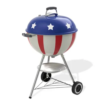 Weber 22" Star Spangled Charcoal Kettle 1