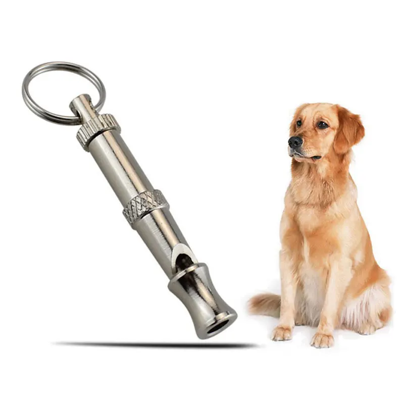 Dog Whistle Stainless Steel Professional Recall Pet Puppy to Stop Barking Bark Control Cat Dog Training Deterrent Whistle dog whistle