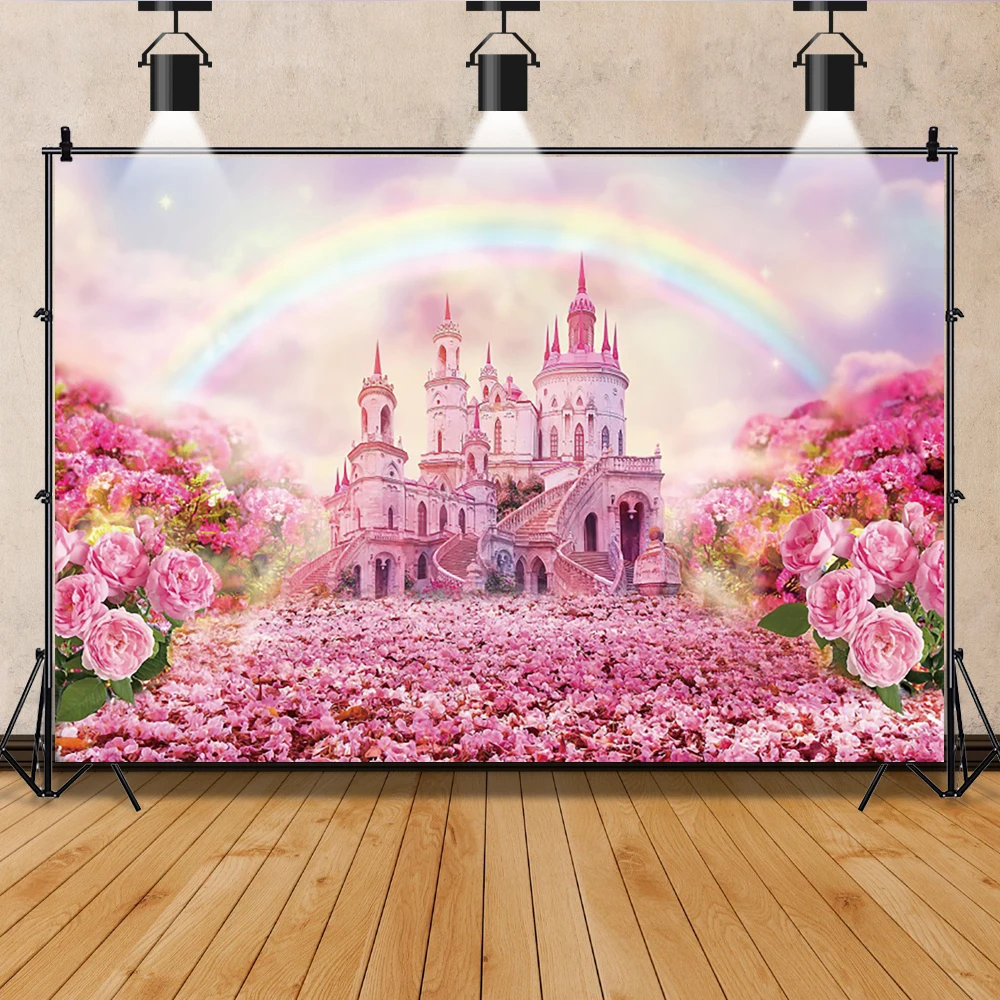 Princess Birthday Party Photo Backdrop