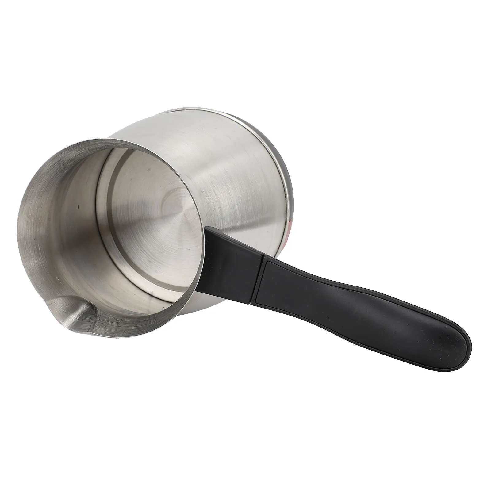 Description Picture 6 of itemElectric Coffee Pot Ergonomic Handle 600ML 600W Stainless Steel Turkish Coffee Tea Maker Kettle for Home 110V US