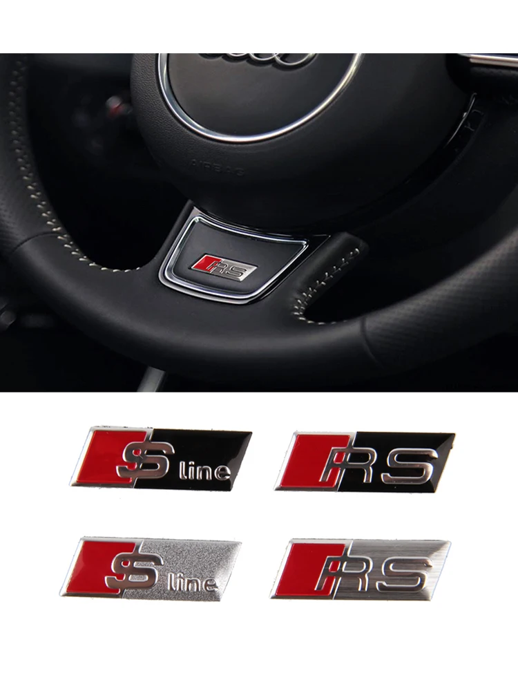 Logo S pour volant Audi main image 0