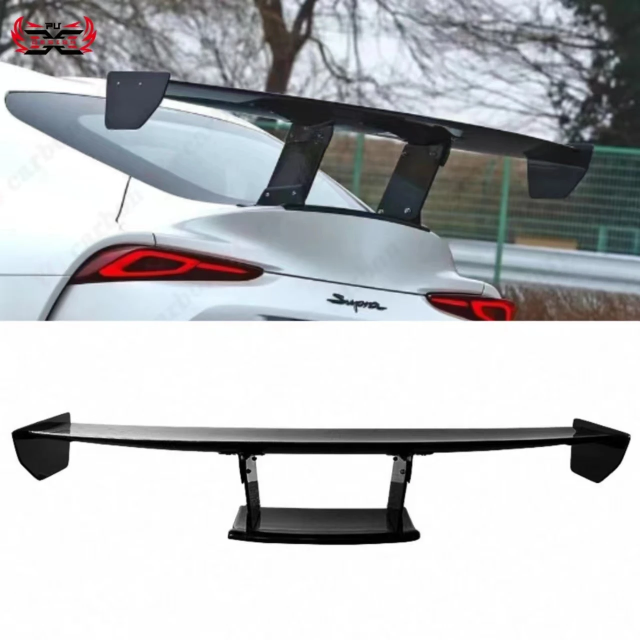 

For Toyota Gr Supra A90 A91 Mkv Varis Style Carbon Fiber Rear Trunk Wing Rear Spoiler High Quality Boot Spoiler Lip Wings