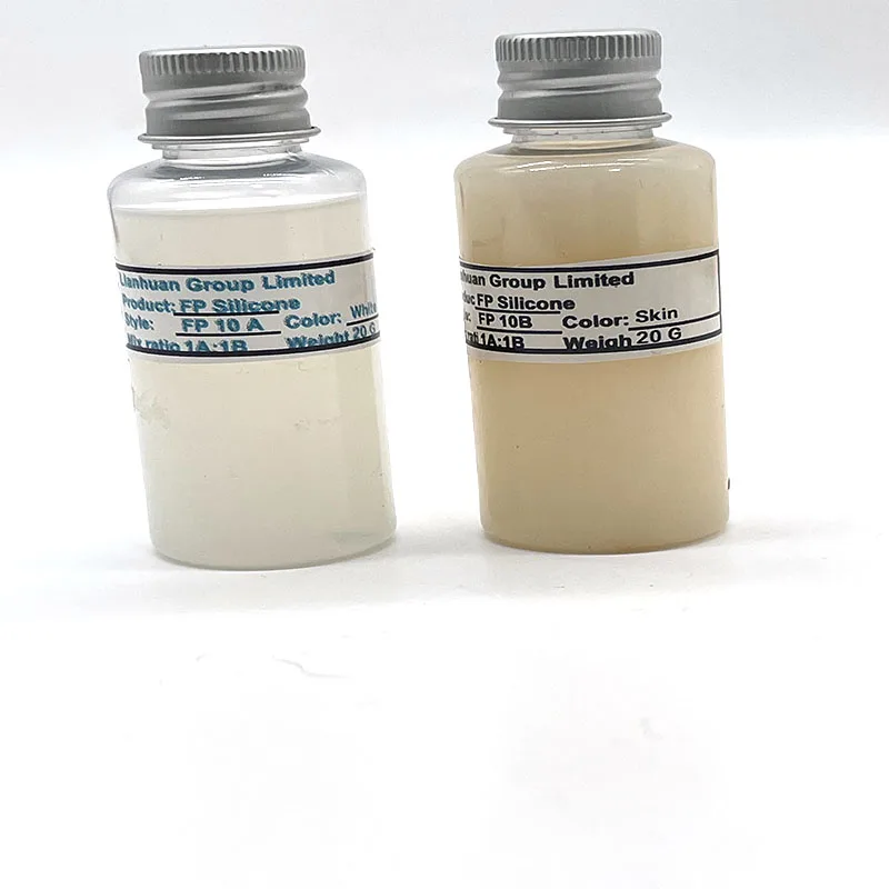 2 טביעות אצבע אינטימיות עור בטוח סיליקון FP10