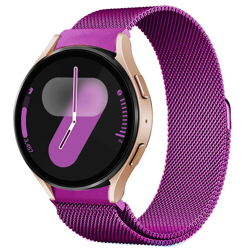 Sleek Magnetic Metal Bracelet Strap