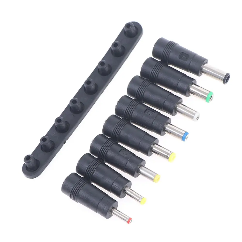 8 Male Power Cord 8 in 1 Conversion Plug HUB Splitter USB to DC Jack Interchangeable Plugs DC Power Supply Adapter DC Connector