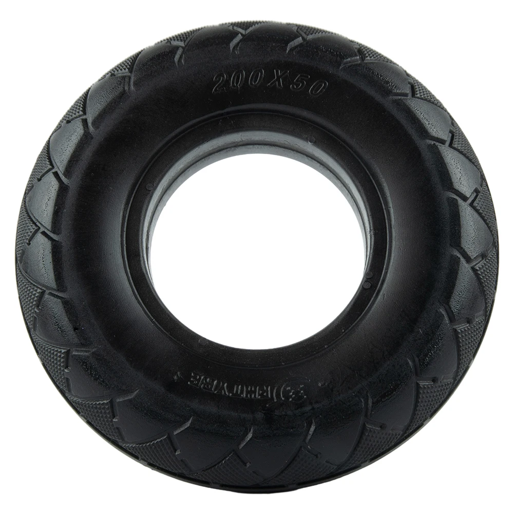 

Upgrade Your Scooter's Ride with the 8In Scooter High Elasticity Solid Tire 200x50 Anti Explosion No Inflation