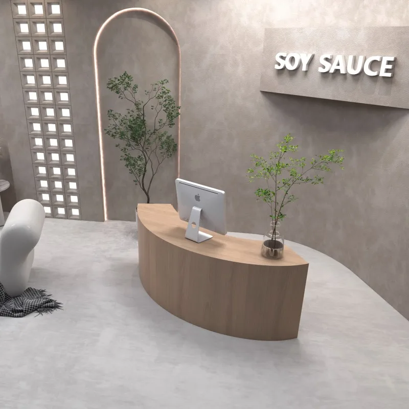 Hotel Spa Reception Checkout Luxury Clinic Executive Coffee Shop Banco Reception Bancone Mobile Reception Hdh