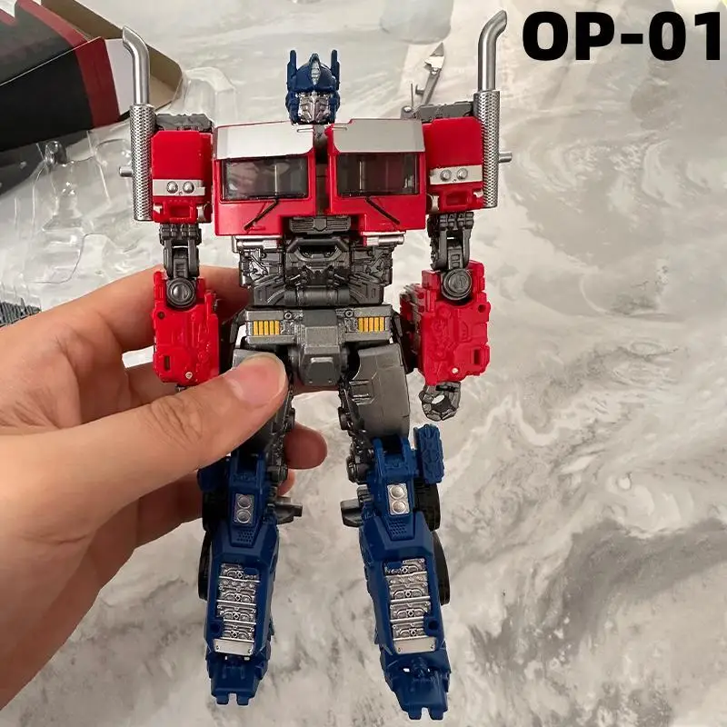 In Stock Transformers 18Cm Bmb Op-01 Op01 Ko Movie7 Ss102 Op Commander Modello Di Robot Action Figure Di Dimensioni Originali