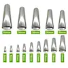 14pcs Stainless Steel Caulk Gun Nozzle Applicator Sealant Glass Glue Finishing Tool Construction for Kitchen Bathroom Sink Joint 2