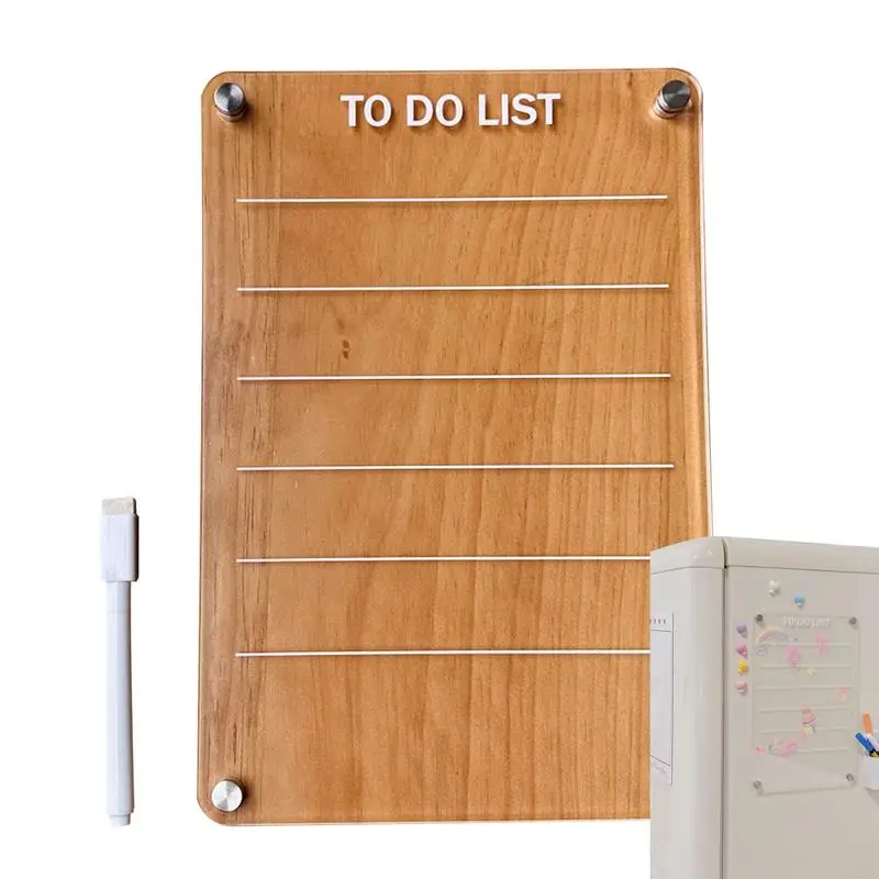 

Magnetic Whiteboard For Refrigerators Fridge Whiteboard Magnetic Reusable Magnetic Planning Whiteboard Calendar For Refrigerator