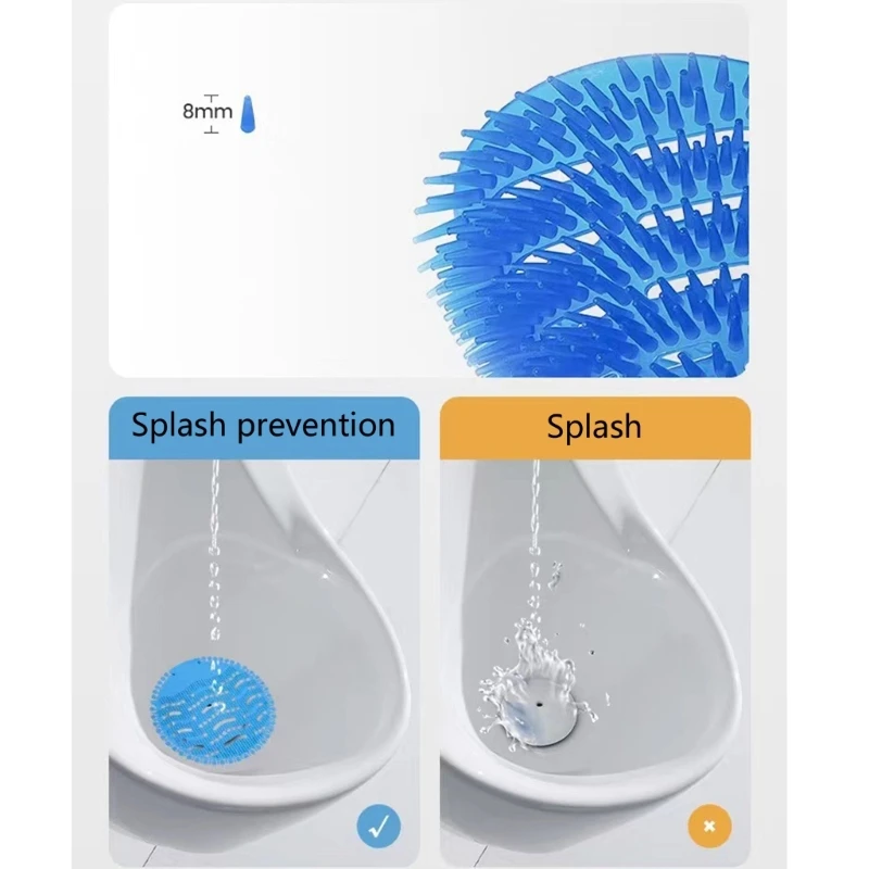 Urinal Deodorant Screen Men Toilet Urinal Scented Deodorant Mat Fragrances Restroom Urine Cover