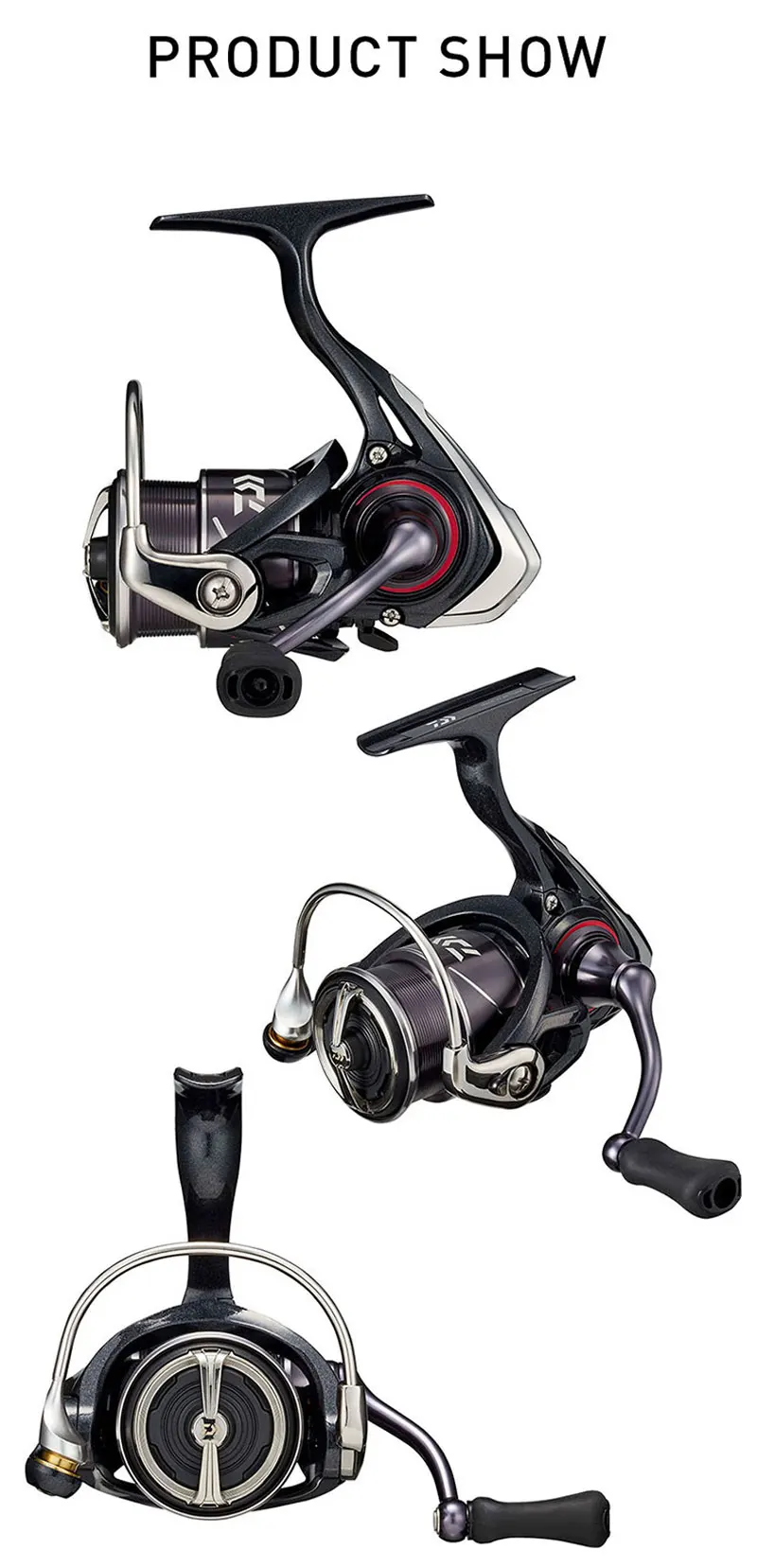 Daiwa Gekkabijin X LT Spinning Fishing Reel 5+1BB Saltwater Reel