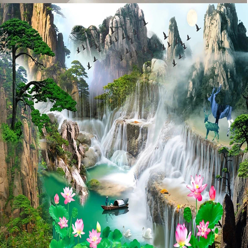 papel de parede personalizado foto 3d mural 03