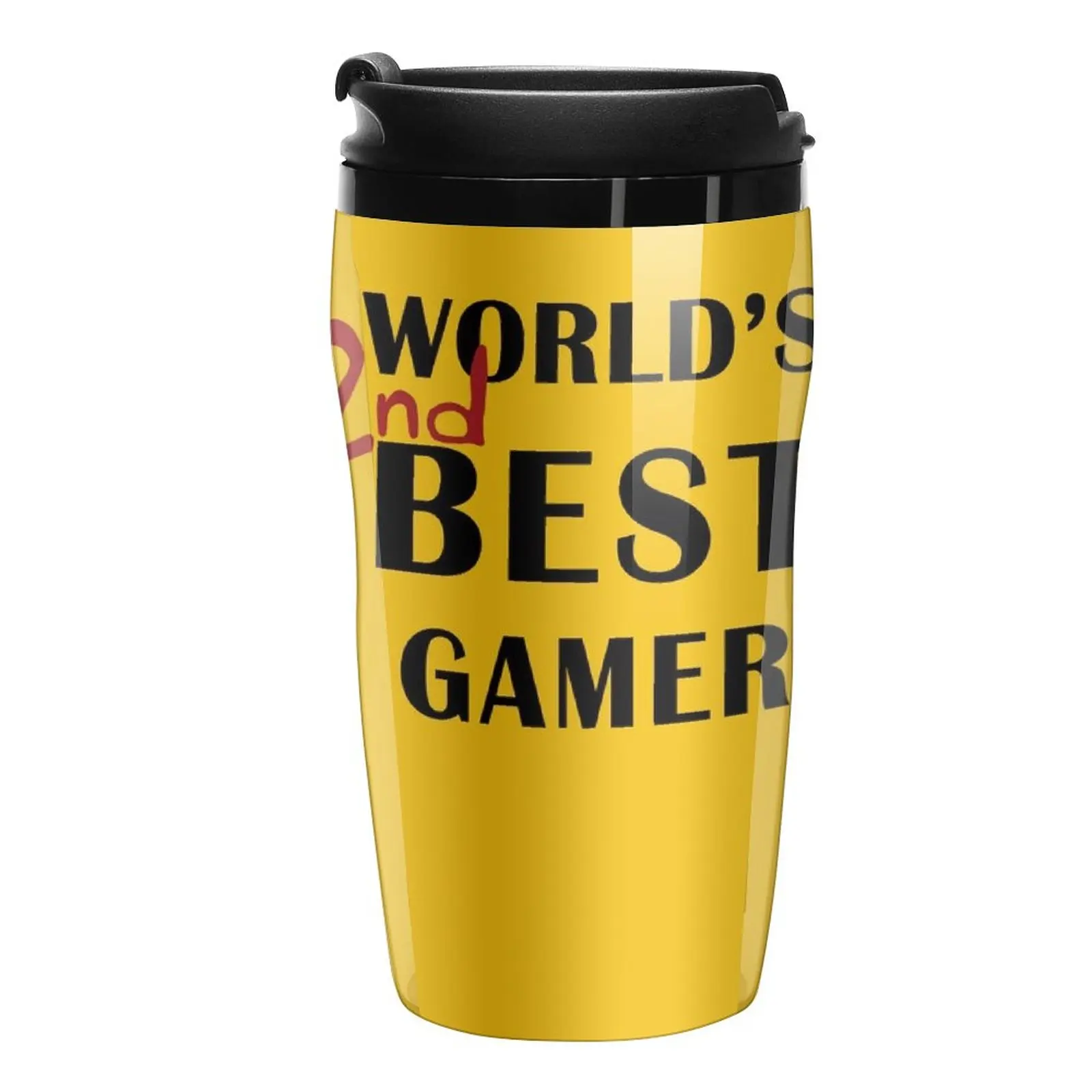 

New World's 2nd Best Gamer Travel Coffee Mug Luxury Coffee Cups Thermo Coffee Mug Thermal Coffee Bottle Mug For Tea