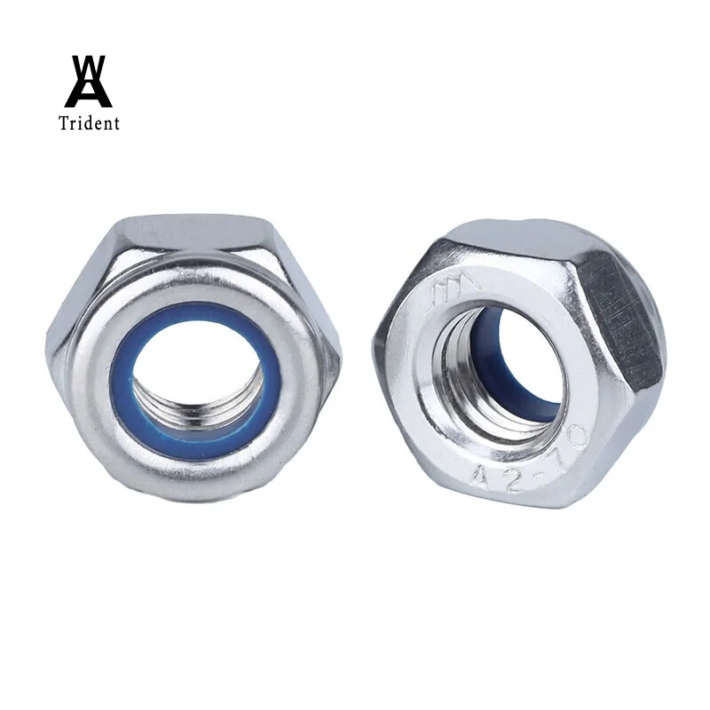 다용도 304 스테인리스 스틸 너트, 자동 잠금 기능으로 안전성 높여