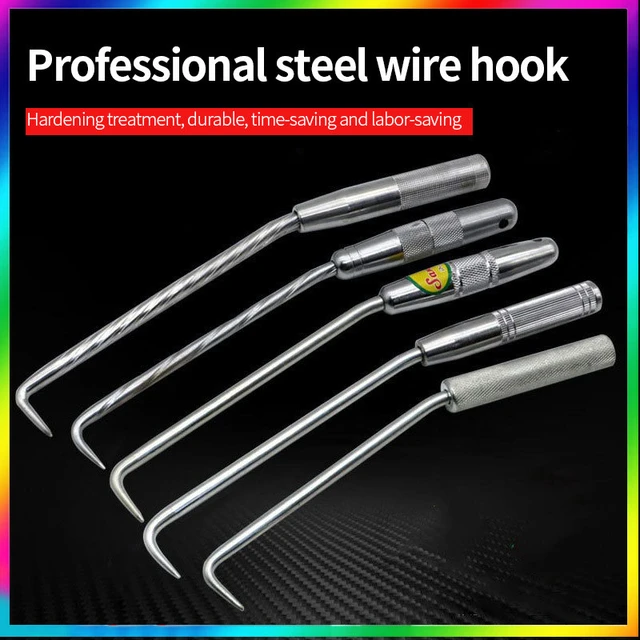 Hand Rebar Tier Construction Site Steel Bar Wire Hook Winding Tool Wire  Knitting Clamp Steel Wire