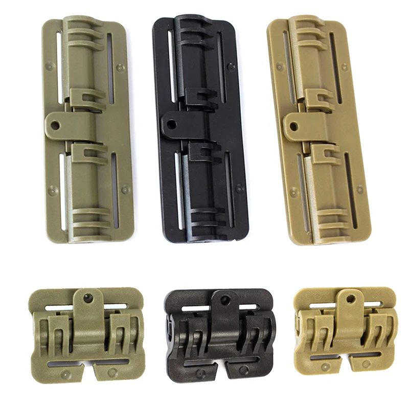 

1pc Tactical Vest Quick Release Buckle Slider Tactical Vest Buckle MOLLE Strip Module Strip Plastic Buckle Hinge