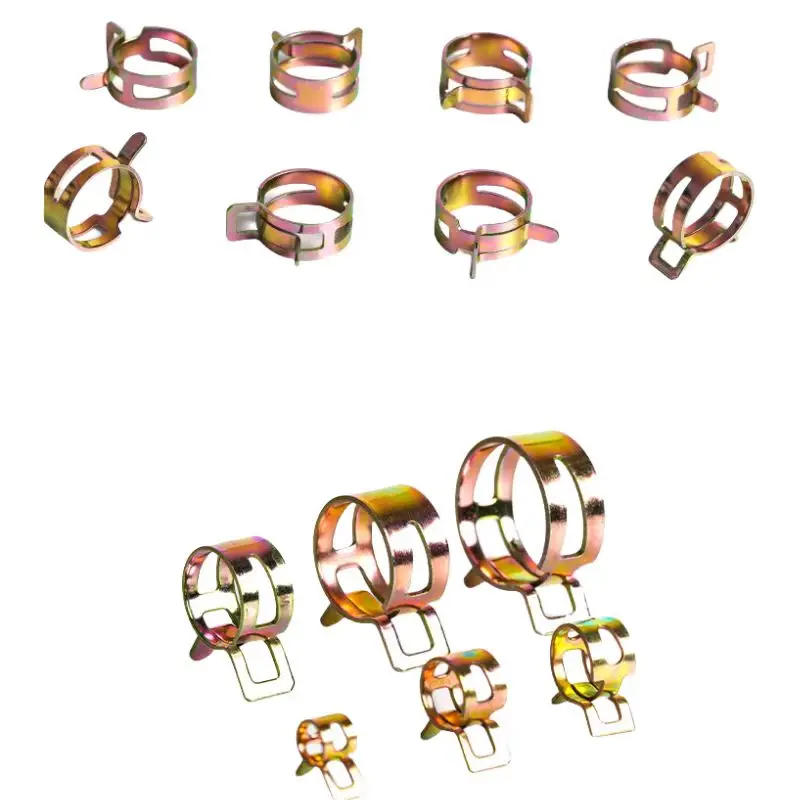 5mm 6mm 7mm 8mm 9mm Spring Clip Fuel Water Line Hose Pipe Air Tube Clamps Fastener