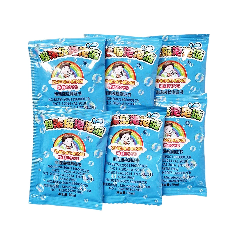 1-10pcs 버블 머신 리필 컬러 버블 컨센트레이트 10pcs ? 500ml 버블 건 리필