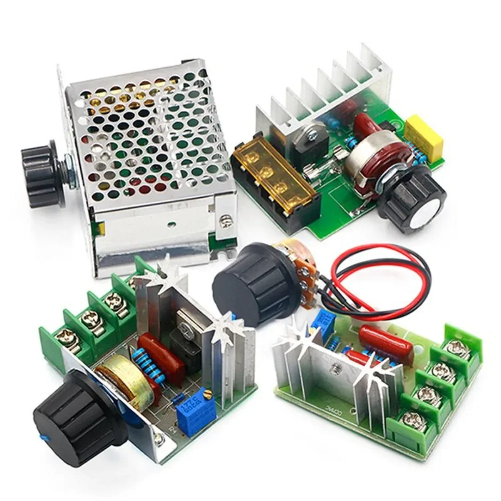 High-Power Adjustable Motor Speed Controller & Voltage Regulator