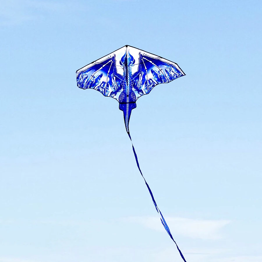 1.5-Meter Ice and Snow Pterodactyl Kite Dinosaur Kite Handsome Gift Cartoon Delta Easy to Fly Suitable for Beginners Aged 6