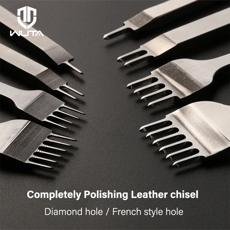 WUTA 高級ヨーロッパ目打ち 3mm 2/5本目セット WUTA -1pc高級ヨーロッパ目打ち 鋭利 上品レザークラフトパンチ 工具 细革工 抜き型 穴あけパンチ 打孔皮革DIY工具  2.7mm⁄3.0mm⁄3.38mm⁄3.85mmピッチ 選択可能送料無料 - AliExpress