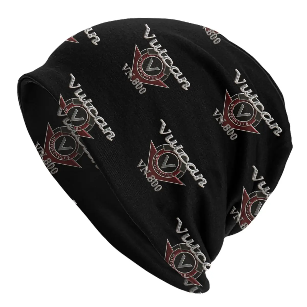 

Vulcan VN 800 Logo Skullies Beanies Caps For Men Women Unisex Outdoor Winter Warm Knit Hat Adult Motorcycle Bonnet Hats