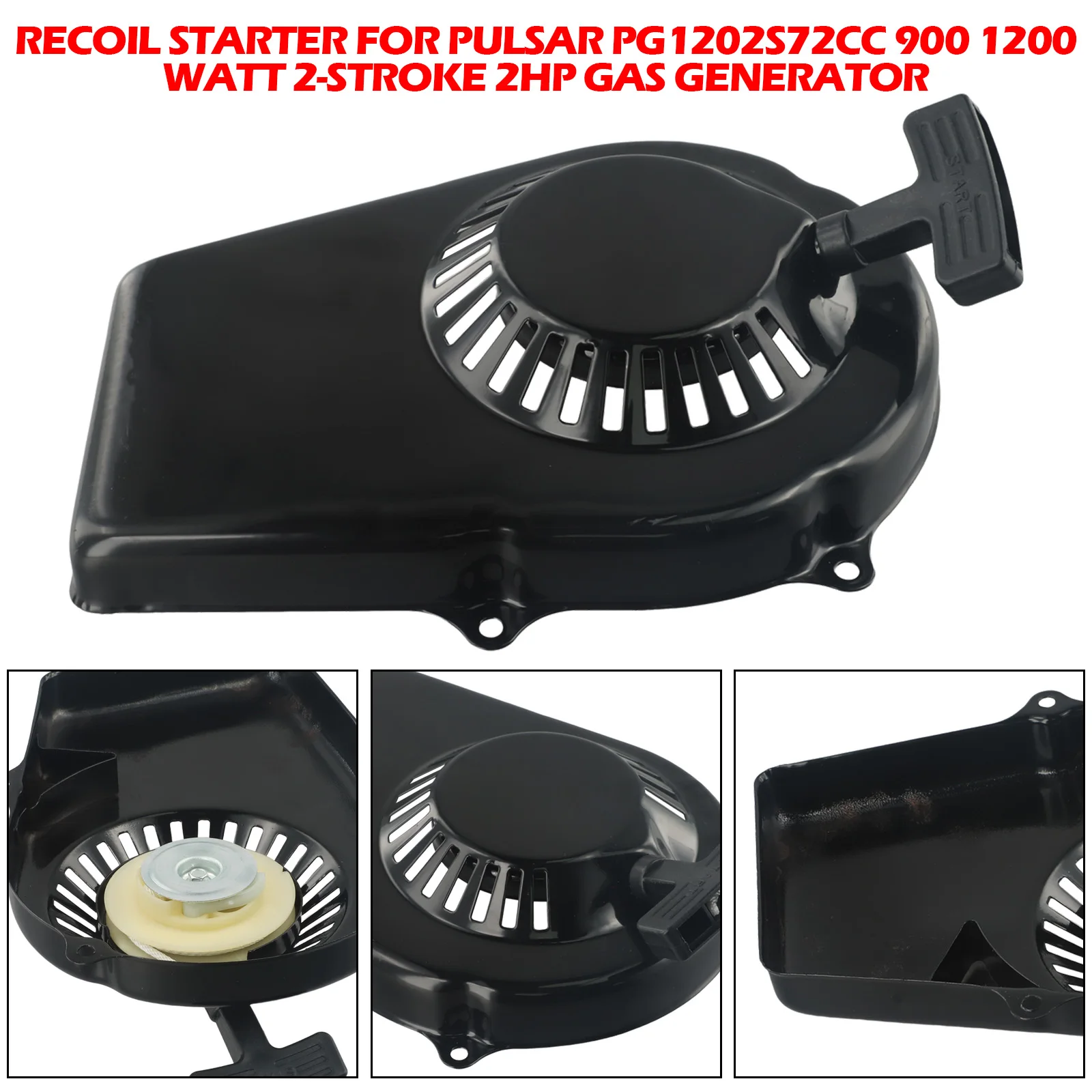 

Качественный проверенный и надежный стартер с отдачей для Pulsar PG1202S 72CC 900 1200 Вт 2-тактный Газовый Генератор 2HP