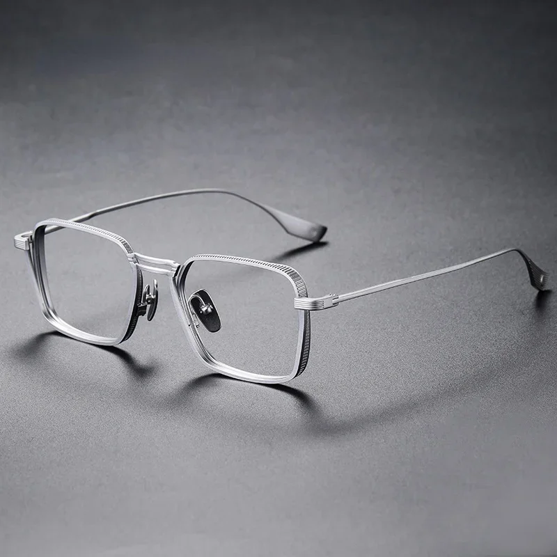 Metal Square Frame Reading Glasses for Men Vintage Presbyopic Glasses Women Anti-Scratch Diopter Eyewear 0 +1.0 To +4.0