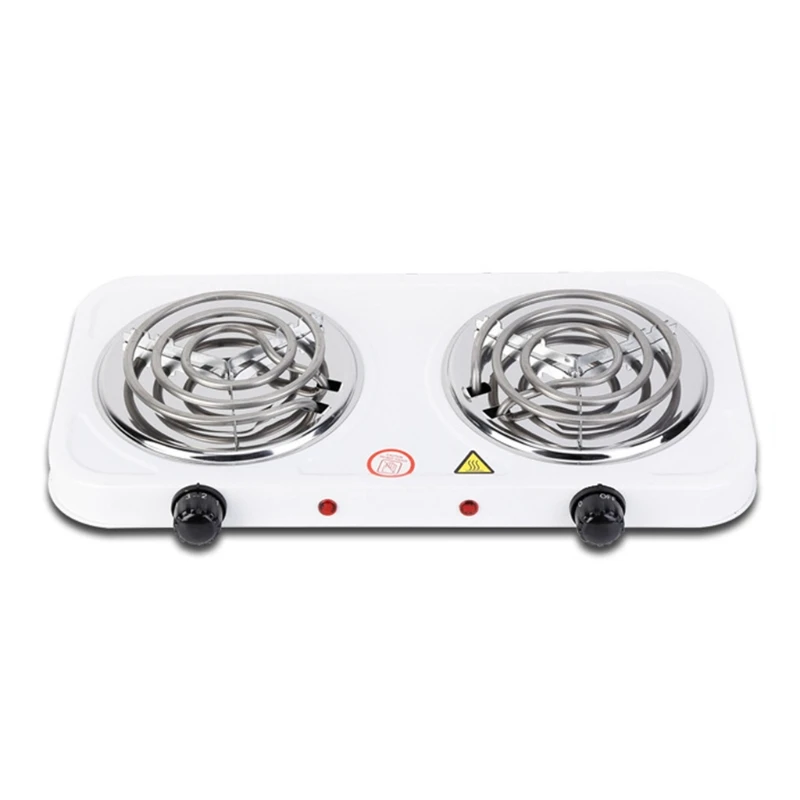 HE5H Double Hot Plate Portable Double Coil for Burner Electric Stove Fast Heating