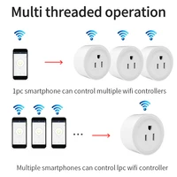 US WiFi Smart Plug with Energy Monitoring – Works with Alexa Google Home,Tuya App Control & Timer Function, 120V Outlet for Home 4