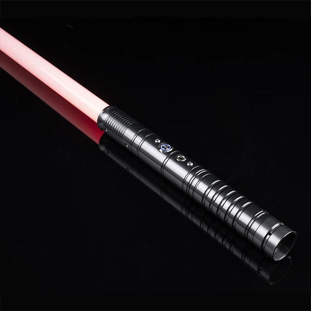 CARIBEBE RGB Lightsaber Metal Handle LED Lightsaber 7 Colors With Attack Sound FX Duel Lightsaber USB Charging Party Toys 1