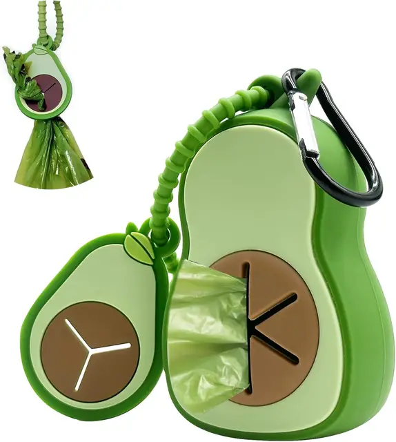 Biodegradable Eco Friendly Compostable Dog Poop Bag Pet Shit Bag Clip Silicone Poop Bag Holder Dispenser