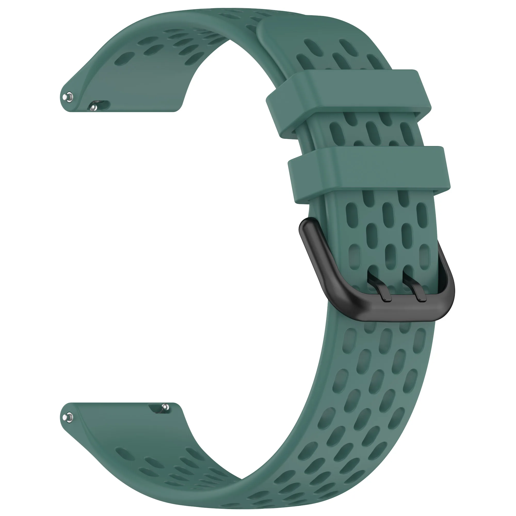Versatile Silicone Smartwatch Band - Multiple Sizes