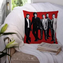 

Custom Entourage Pillowcase Polyester Linen Velvet Printed Zip Decor Pillow Case Car 22119-48