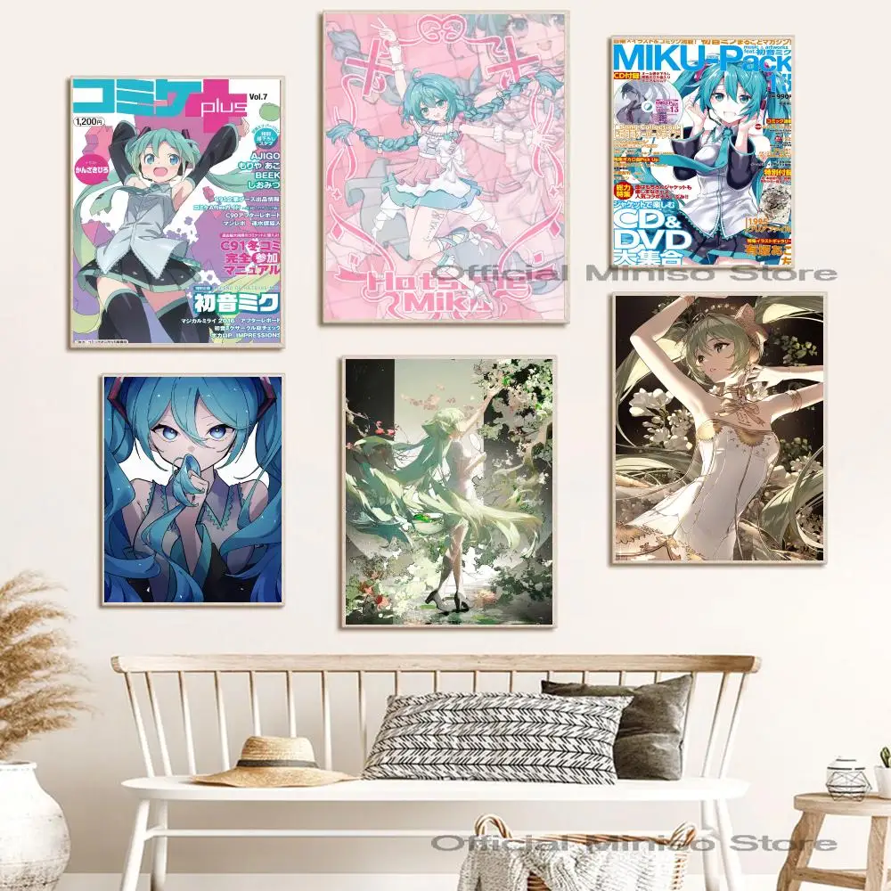 Anime-H-Hatsunes-M-MikU-Poster-Poster-Paper-Print-Home-Living-Room ...