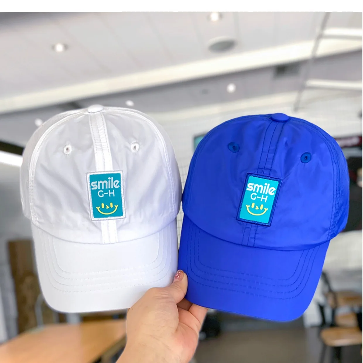 

Summer Kids Baseball Caps Thin Korea Boys Girls Sunscreen Cap Baby Breathable Sun Hats Quick Drying Baseball Cap