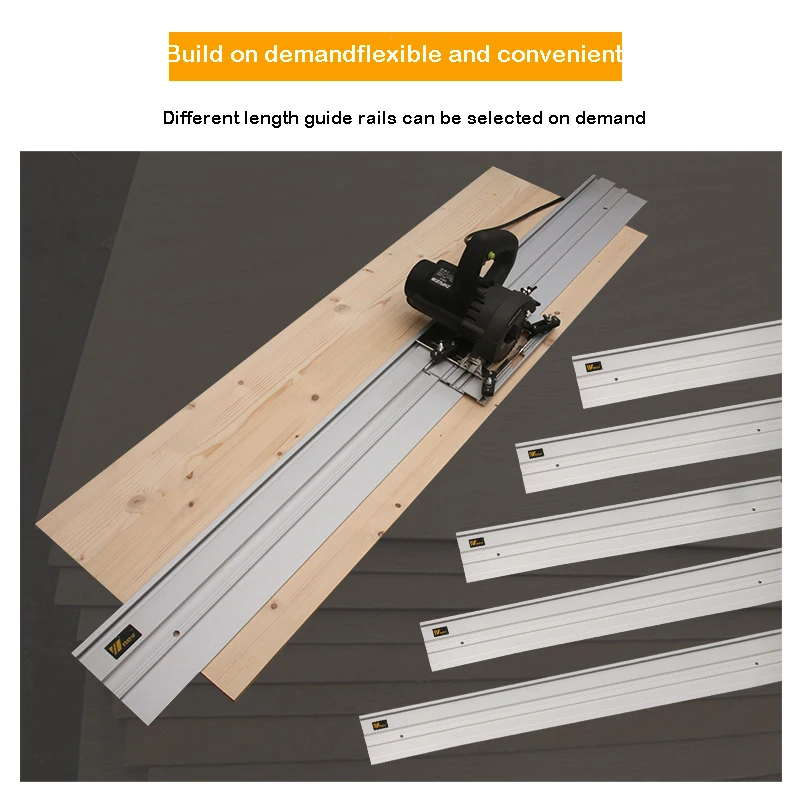 Accessories For Circular Saw Guide Rail Track Connector Adjustable Saw Base Straight Line Cut Double Layers woodworking tool Woodworking Tools