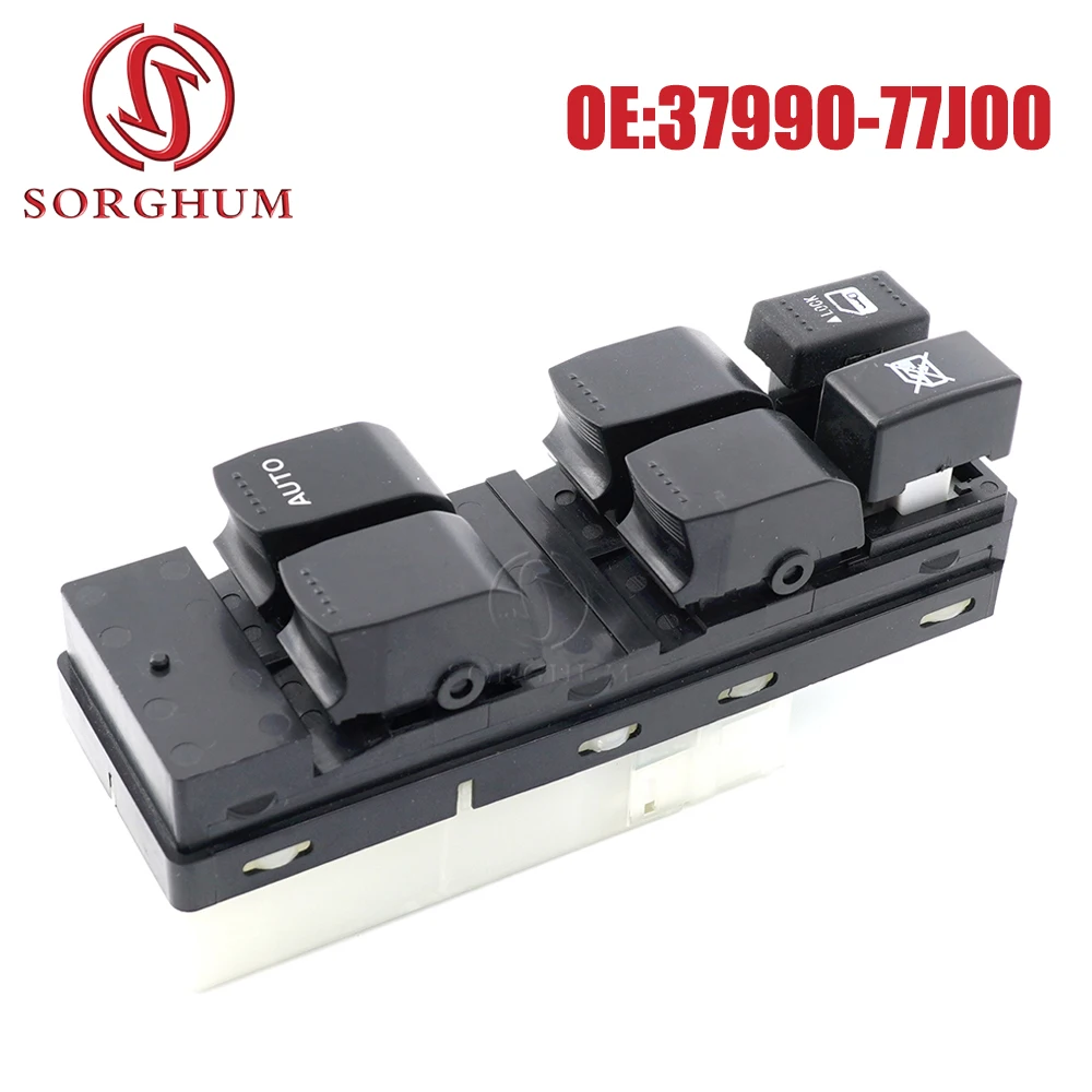 Interruptor Ventana Eléctrica Delantero Derecho Para Suzuki SX4 Y Swift – Solución Original 37990-77J00