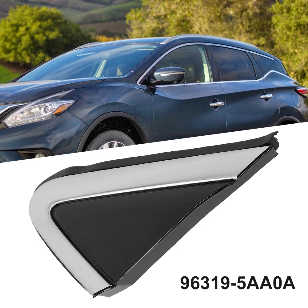 

Пластиковая черная передняя левая зеркальная накладка, хромированная угловая Накладка для Nissan Murano 2015-2021, Аксессуары для автомобилей