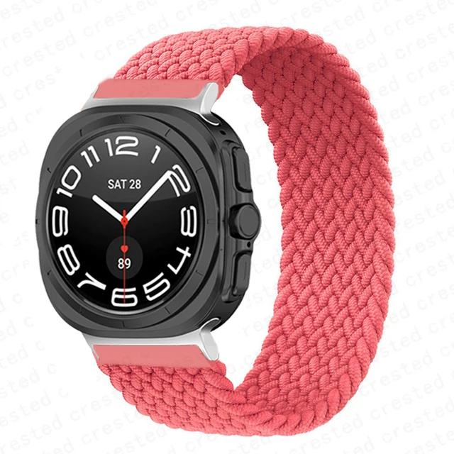 Braided Nylon Solo Loop Watch Strap - Ultra 47mm Band Accessory