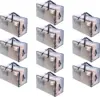 10 Pack Moving and Storage Bags, Heavy Duty, Alternative to Moving Boxes, Large Packing Totes Supplies for College Dorm Room wit 1