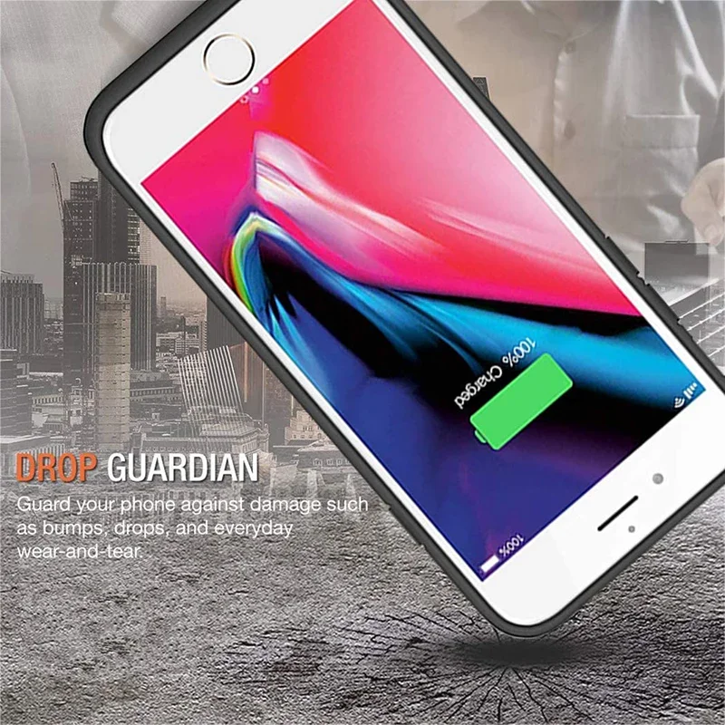 6000mah for IPhone 6 6S 7 8 2020 SE Power Bank Battery Case Charging Battery Charger Case Power Bank for Iphone 6 6S 7 8 Plus